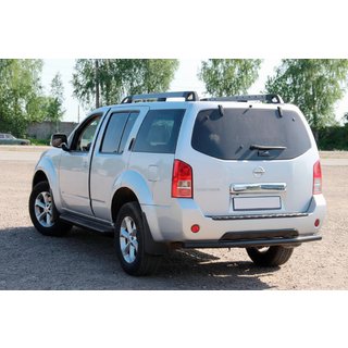 Rear Bar AK002 Black (Stainless Steel) Nissan Pathfinder R51 2005-2014 photo 3
