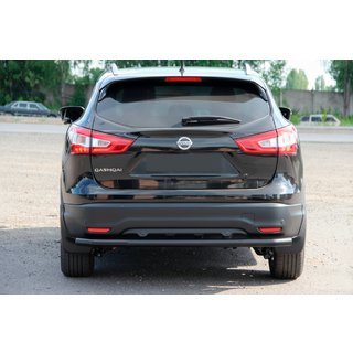 Rear Bar AK002 Black (Stainless Steel) Nissan Qashqai 2014-2021 photo 2