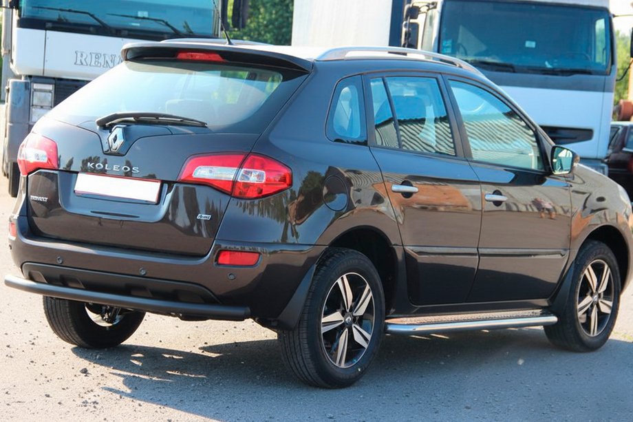 Renault Koleos 2008-2016 Rear Bar AK002 Black (Stainless Steel) Photo 2