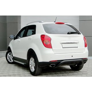 Rear Roll Bar AK006 Black (Stainless Steel) SsangYong Korando 2010-2019