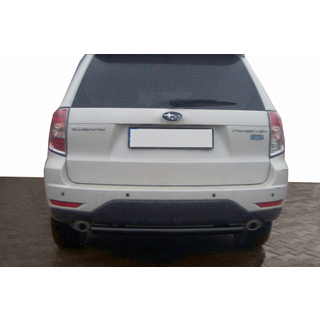 Rear Bar AK002 Black (Stainless Steel) Subaru Forester 2008-2013 photo 3