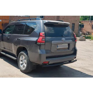 Rear Bar AK002 Black (Stainless Steel) Toyota Land Cruiser Prado 150 2009-2023 photo 2