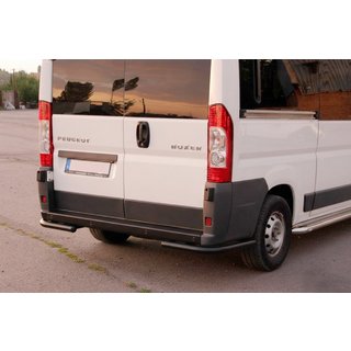 Rear Corner Bars AK003 Black (2 pcs, stainless steel) photo 2