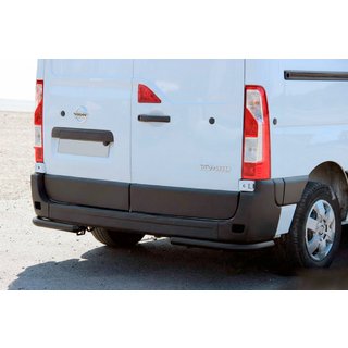 Rear Corner Bars AK003 Black (2 pcs, stainless steel) Nissan NV400 2010-2024 photo 1