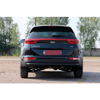 Rear Guard AK002 Black (Stainless Steel) Kia Sportage 2015-2021 photo 4