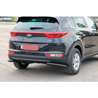 Rear Corner Guard AK003 Black (Stainless Steel) Kia Sportage 2015-2021 photo 2