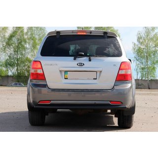 Rear Bar AK002 Black (Stainless Steel) Kia Sorento I BL 2002-2009 photo 1