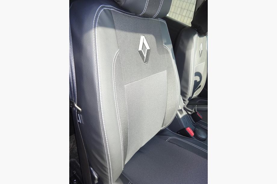 Renault Megane III 2009-2016 Car Seat Covers (Eco Leather↗Fabric, Premium) Photo 8