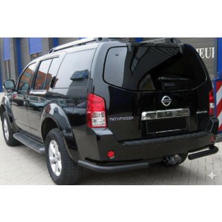 Rear Bar AK003 Black (Stainless Steel) Nissan Pathfinder R51 2005-2014