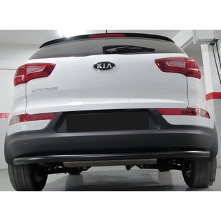 Rear Bar AK002 Black (Stainless Steel) Kia Sportage 2010-2015