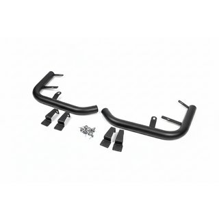 Rear Corner Bars AK003 Black (2 pcs, stainless steel) Volkswagen T6 2015-2024 photo 4