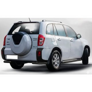 Rear Corner Bars AK003 Black (2 pcs, stainless steel) photo 1