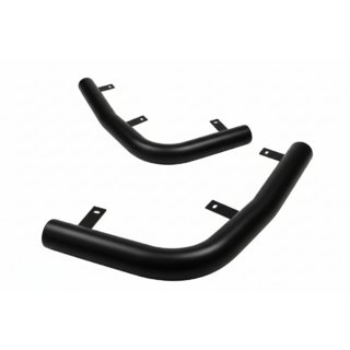 Rear Corner Bars AK003 Black (2 pcs, stainless steel) Kia Sorento II XM 2009-2014