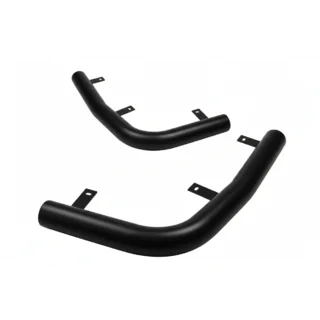 Rear Corner Bars AK003 Black (2 pcs, stainless steel) Toyota Hilux 2006-2015