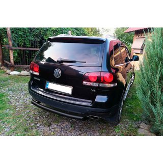 Rear Guard AK002 Black (2 pcs, stainless steel) Volkswagen Touareg 2002–2010 photo 3