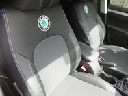 Skoda Superb 2001-2009 Car Seat Covers (Leatherette↗Fabric, Premium) photo 6