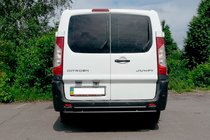 Citroen Jumpy 2007–2017 Rear Bar Double Black (Stainless Steel) photo 3