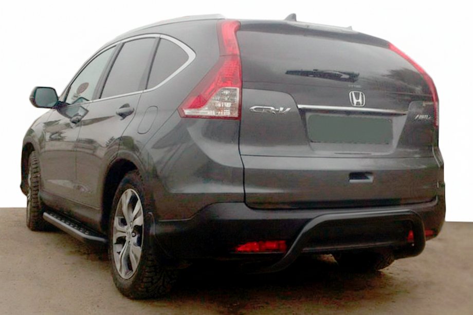Honda CRV 2012-2016 Rear Bar AK007 Black (Stainless Steel) Photo 1