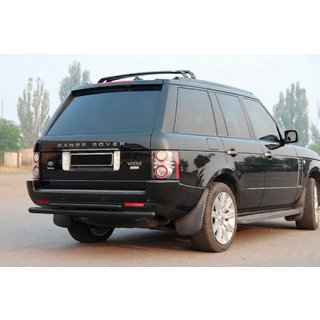 Rear Double Roll Bar AK002 Black (Stainless Steel) Range Rover III L322 2002-2012 photo 3