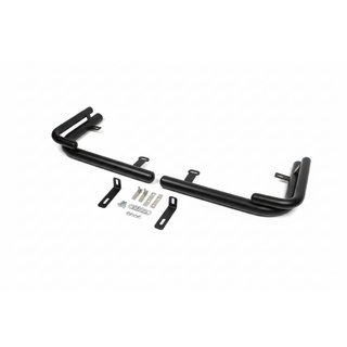 Rear Corner Bars AK003-Double Black (2 pcs, stainless steel) Mercedes Vito W639 2004-2014 photo 4