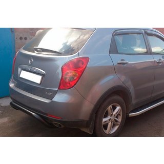 Rear Bar AK007 Black (Stainless Steel) SsangYong Korando 2010-2019 photo 4