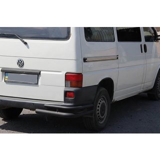 Rear Double Corner Bars AK003-Double Black (2 pcs, stainless steel) Volkswagen T4 Transporter 1990-2003 photo 3