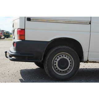 Rear Double Corner Bars AK003-Double Black (2 pcs, stainless steel) Volkswagen T4 Transporter 1990-2003 photo 4