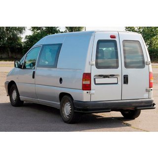 Rear Double Corner Bars AK003 Double Black (Stainless Steel) Citroen Jumpy 1996-2007 photo 4