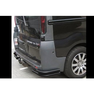 Rear Corner Bars AK003-Double Black (Stainless Steel) Renault Trafic 2001–2015 photo 3
