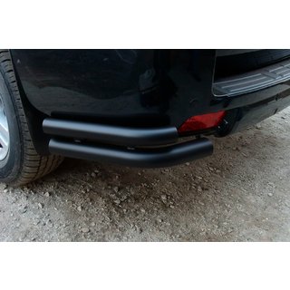 Rear Corner Bars AK003-Double Black (Stainless Steel) Toyota Land Cruiser Prado 150 2009-2023 photo 3