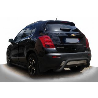 Rear Bar AK007 Black (Stainless Steel)