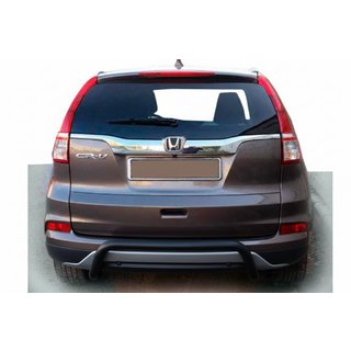 Rear Bar AK007 Black (2016-2019, Stainless Steel)