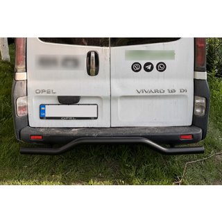 Rear Guard AK006 Black (Stainless Steel) Renault Trafic 2001–2015 photo 4