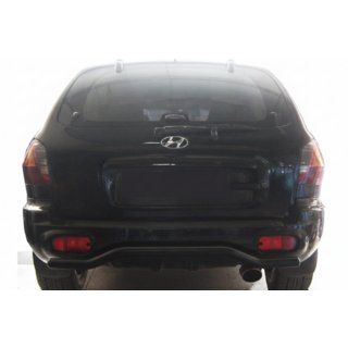 Rear Bar AK004 Black (Stainless Steel)