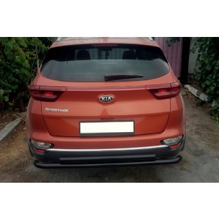 Rear Guard AK002-2 Black (Stainless Steel) Kia Sportage 2015-2021 photo 2