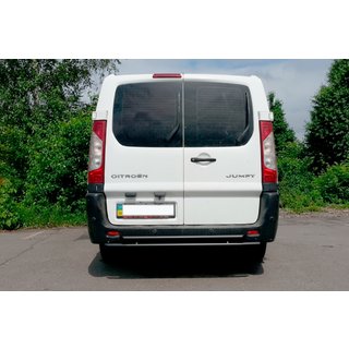 Rear Double Roll Bar AK002 Black (Stainless Steel) photo 3