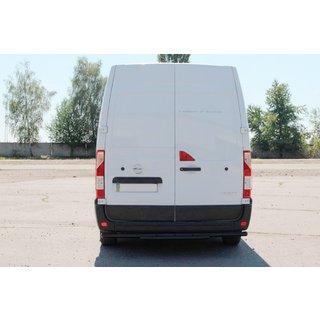 Rear Bar AK011 Black (Stainless Steel) Renault Master 2011-2023 photo 3