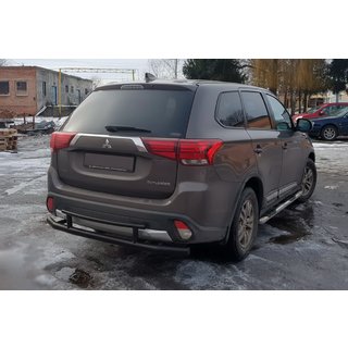 Rear Bar AK004-2 Black (Stainless Steel) photo 3