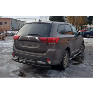 Rear Bar AK004-2 Black (Stainless Steel) photo 3