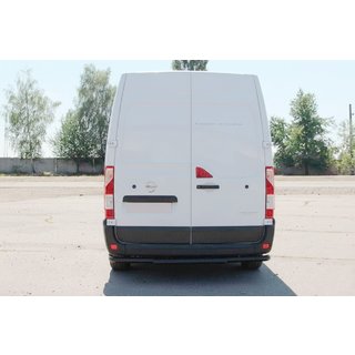 Rear Bar AK008 Black (Stainless Steel) Renault Master 2011-2023 photo 4