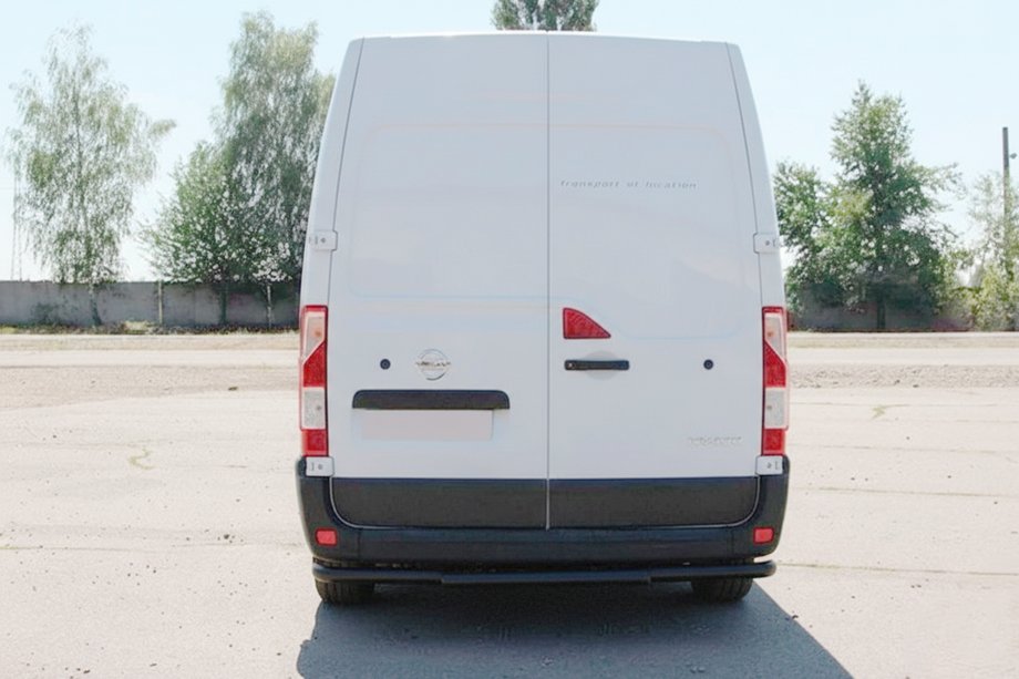 Renault Master 2011-2023 Rear Bar AK008 Black (Stainless Steel) Photo 4