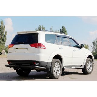 Rear Guard AK003-Special Black (2 pcs, stainless steel) Mitsubishi Pajero Sport 2008-2015 photo 3