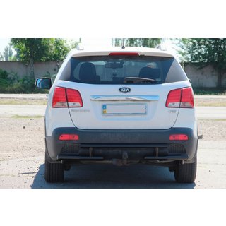 Rear Bar AK002-2 Black (Stainless Steel) Kia Sorento II XM 2009-2014 photo 3