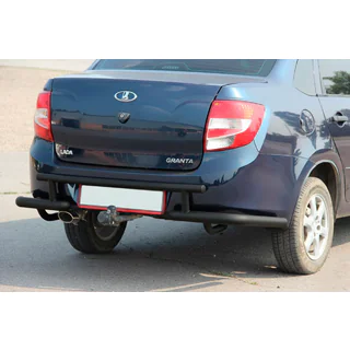 Rear Bar AK003-2 Black Lada Granta 2011- photo 2