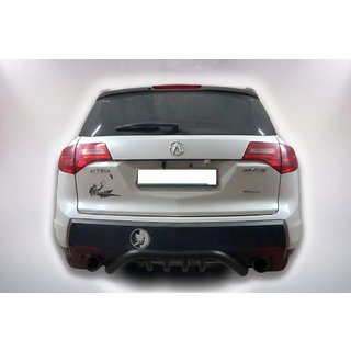 Rear Guard B1-47 Black (Stainless Steel) Acura MDX 2007-2013 photo 3
