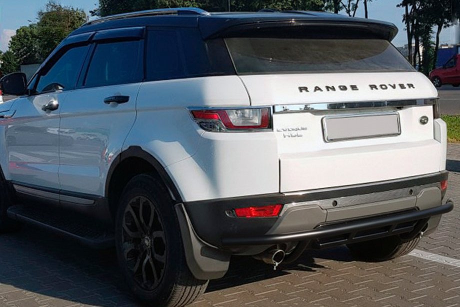 Range Rover Evoque 2012-2018 Rear Guard AK005-1 Black (Stainless Steel) Image