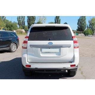 Rear Bar AK002-2v1 Black (Stainless Steel) Toyota Land Cruiser Prado 150 2009-2023 photo 3
