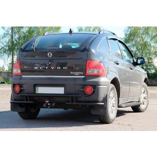 Rear Guard AK005-2 Black (Stainless Steel) SsangYong Action 2005-2018 photo 2