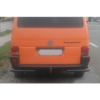Rear Bar AK003-2 Black (Stainless Steel) Volkswagen T4 Transporter 1990-2003 photo 1