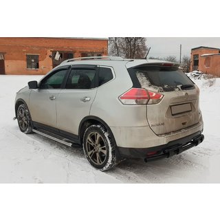 Rear protection bar NSXT.13.6.B1-08 Black (stainless steel) photo 4
